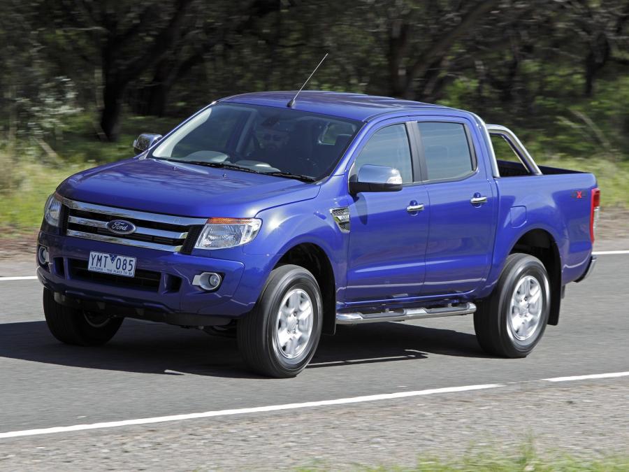 Ford Ranger Double Cab XLT (AU) '2011